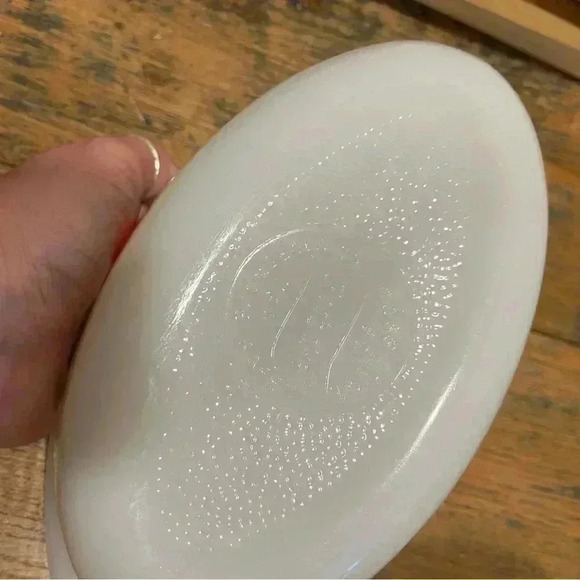 GlasBake oval vintage glass casserole  J 235 ⚠️ - Picture 3 of 5